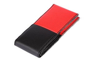 Steering Wheel Cover (Black & Red)