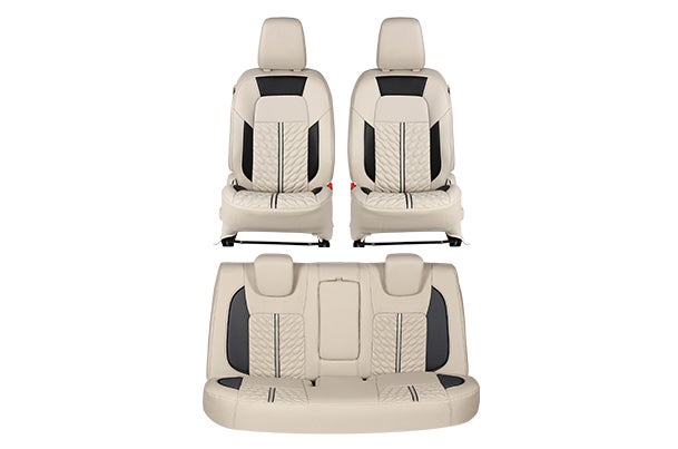 Seat Cover Stellar Black Lining | New Dzire (Z+/Z/V Variant)