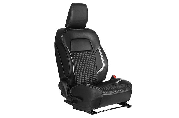 Silver Circuit Launch Finish Seat Cover | New Swift (V/ L Variant)