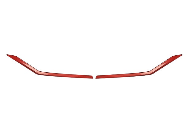 Front Grille Garnish - Red| New Brezza (All Variants)
