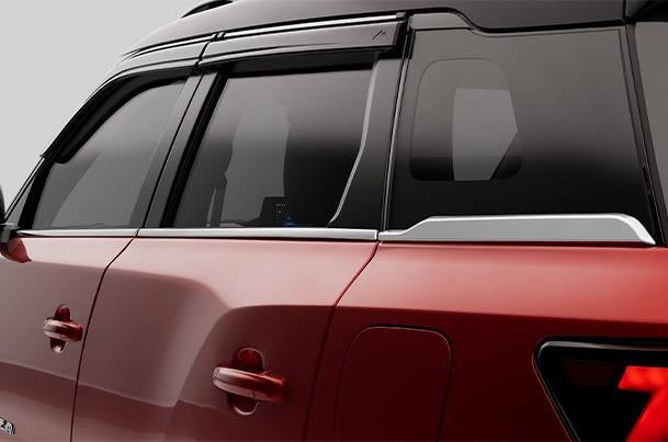 Window Frame Kit - Smoke Chrome | Brezza