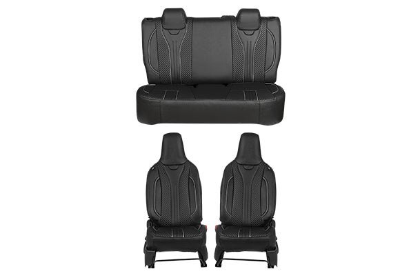 Seat Cover Premium Silver Lining Wing Finish | WagonR (L)