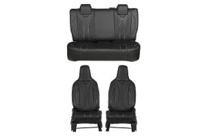 Seat Cover Premium Silver Lining Wing Finish | WagonR (L)