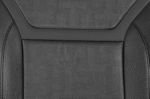 Seat Cover Triumph Finish Black Highlight | XL6 (Zeta Variant)