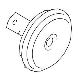 HORN ASSEMBLYMIDDLE PITCHED