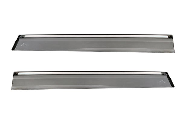 Door Visor - Stainless Steel Insert | New  Brezza (All Variants)
