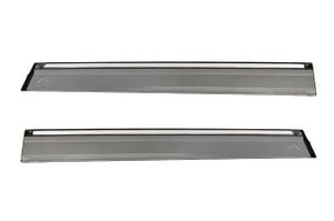 Door Visor - Stainless Steel Insert | New  Brezza (All Variants)