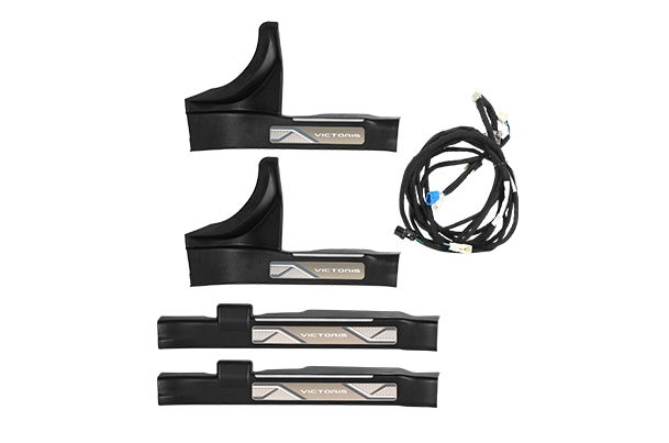 Copper Door Sill Guard Ambient Light 4 Door  | Victoris (Hybrid)
