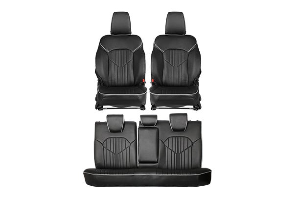Seat Cover Upscale Silver Lining Finish | Grand Vitara (Sigma Delta Delta+ Variant)