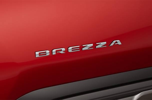 Door Emblem - Glistening Grey | Brezza