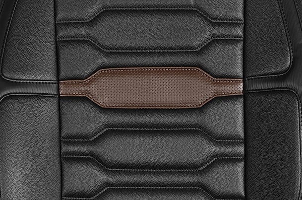 Brown Beam Crisp Highlight Seat Cover | Brezza (V Variant)