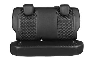 Premium Silver Finish Prism Seat Cover | Brezza (V Variant)