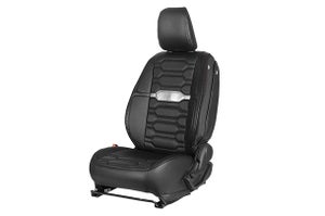 Seat Cover Silver Beam Crisp Highlight| Brezza (Z+/Z/V  Variant)