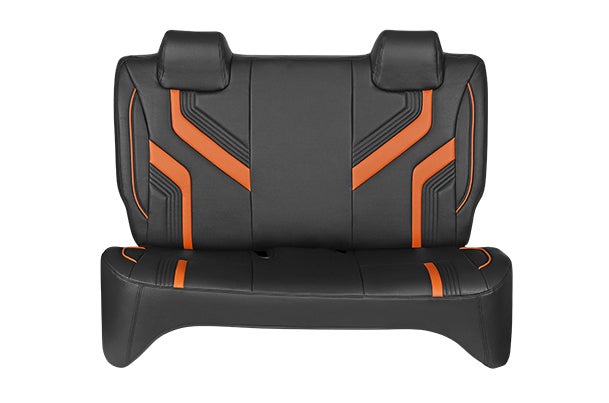 Seat Cover Sunset Orange Wave Flow Finish | Alto K10 CNG (L/V/V+)