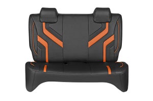 Seat Cover Sunset Orange Wave Flow Finish | Alto K10 CNG (L/V/V+)