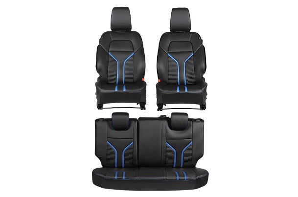 Twilight Blue Drag Finish Seat Cover | New Swift (Z+/ Z Variant)