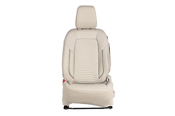 Seat Cover Premium Bevel Silver Highlight | New Dzire (L Variant)