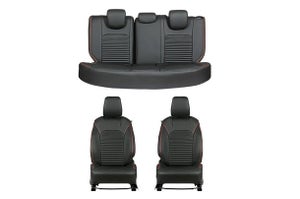 Power Scales Bordeaux Finish Sleeve Seat Cover | Fronx