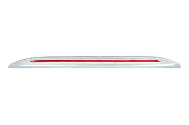 Side Skid Plate - Splendid Silver & Sizzling Red | Victoris