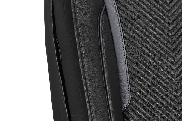 Seat Cover Black Stellar Quilted Finish | EECO (5 Seater)