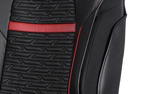 Red Arcade Highlight Seat Cover | New Swift (Z+/ Z Variant)
