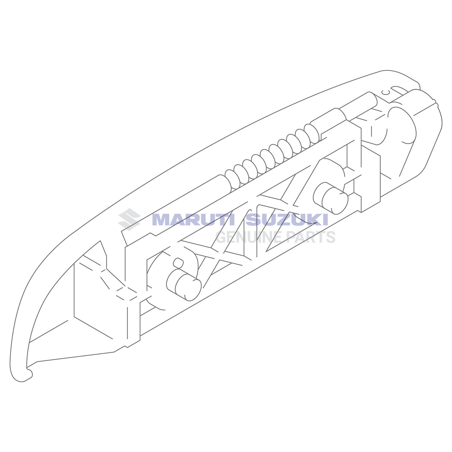 Buy HANDLE ASSY_SIDE DOOR OUT_LH 82802M68K50-5PK,Maruti Suzuki