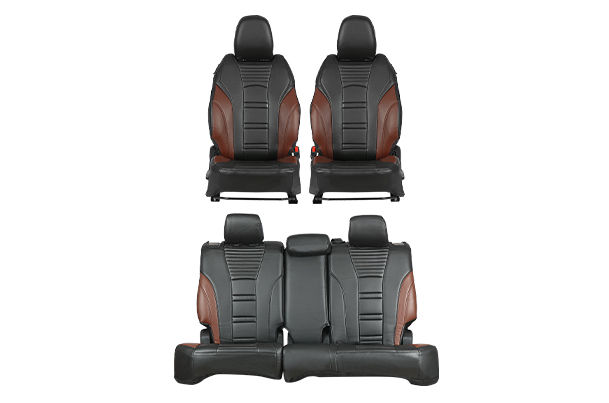 Buy Seat Cover Luxe Black Highlight | e VITARA (Zeta, Delta