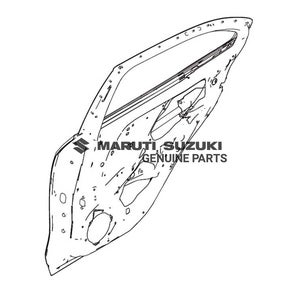 Buy PANEL ASSEMBLY_ REAR DOOR LEFT HAND 68004M55U00,Maruti Suzuki