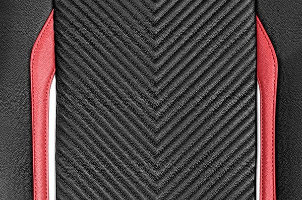 Urban Drift Red Highlight Seat Cover | Brezza ( L-Turbo Variant)