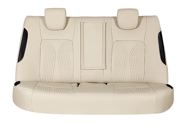 Seat Cover Luxe Black Waveflow Finish | New Dzire (Z+/Z/V Variant)