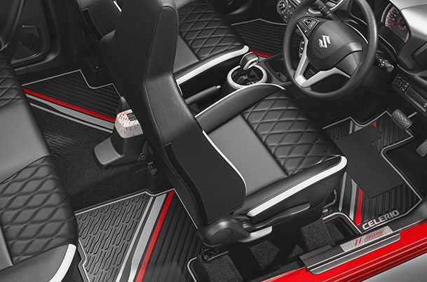 PVC Mat - Designer (Black) | New Celerio