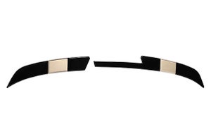 Rear Upper Spoiler Extender - Gloss Black & Sherwood Brown Finish | Brezza
