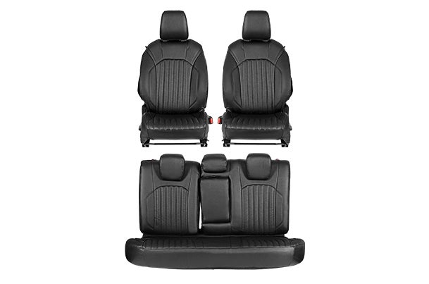 Premium Black Etch Finish Seat Cover | Victoris (L,V,Z,Z(O))