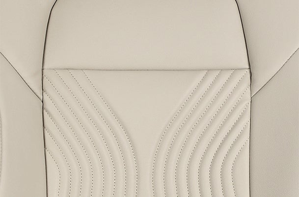 Seat Cover Luxe Silver Waveflow Finish | New Dzire (Z+/Z/V Variant)