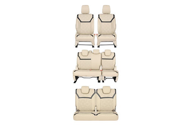Seat Cover Triumph Finish Black Highlight | Ertiga (All Variant)