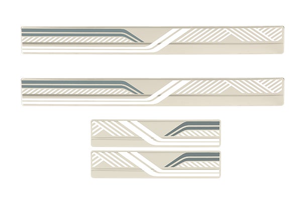 Grey Highlight Door Sill Guard | Victoris