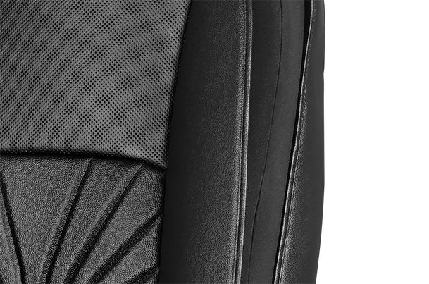 Seat Cover Black Vector Lining Finish | EECO (5 Seater)