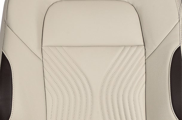 Seat Cover Luxe Black Waveflow Finish | New Dzire (L Variant)