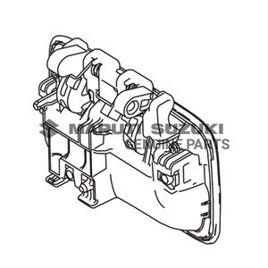HANDLE ASSEMBLY_BACK DOOR (BLACK)