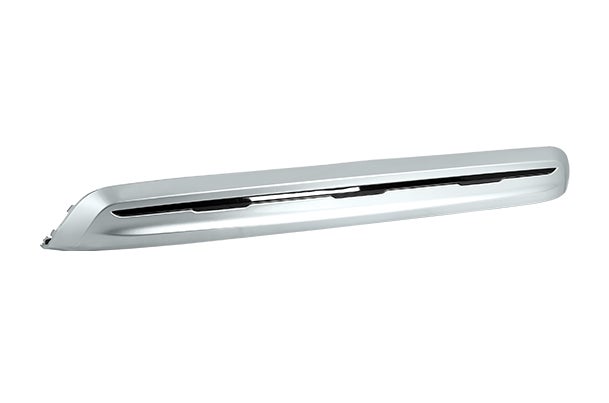 Rear Skid Plate - Splendid Silver & Bluish Black | Victoris