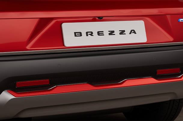Back Door Garnish - Smoke Chrome | Brezza