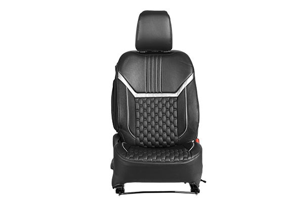 Bold Glamour Silver Highlight Seat Cover | New Swift (Z+/ Z Variant)