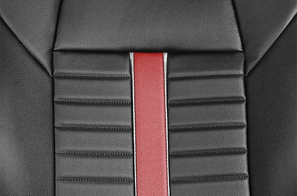 Red Sprint Groove Highlight Seat Cover | New Swift (Z+/ Z Variant)