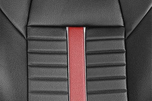 Red Sprint Groove Highlight Seat Cover | New Swift (Z+/ Z Variant)