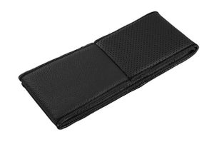 Steering Wheel Cover - Leather Finish (Black)