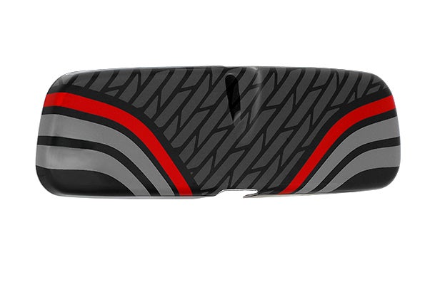 Manual IRVM Cover - Dark Stripes | New Swift (Z+/Z/V)