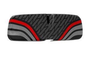 Manual IRVM Cover - Dark Stripes | New Swift (Z+/Z/V)