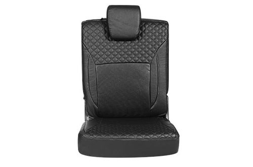 Seat Cover Crystal Luxe Silver Finish | XL6 (Zeta Variant)
