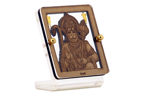 Buy Dashboard Frame - Hanuman (Acrylic Wood Crafted) 990J0M999KW
