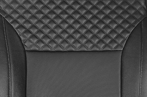 Seat Cover Crystal Luxe Black Finish | XL6 (Zeta Variant)